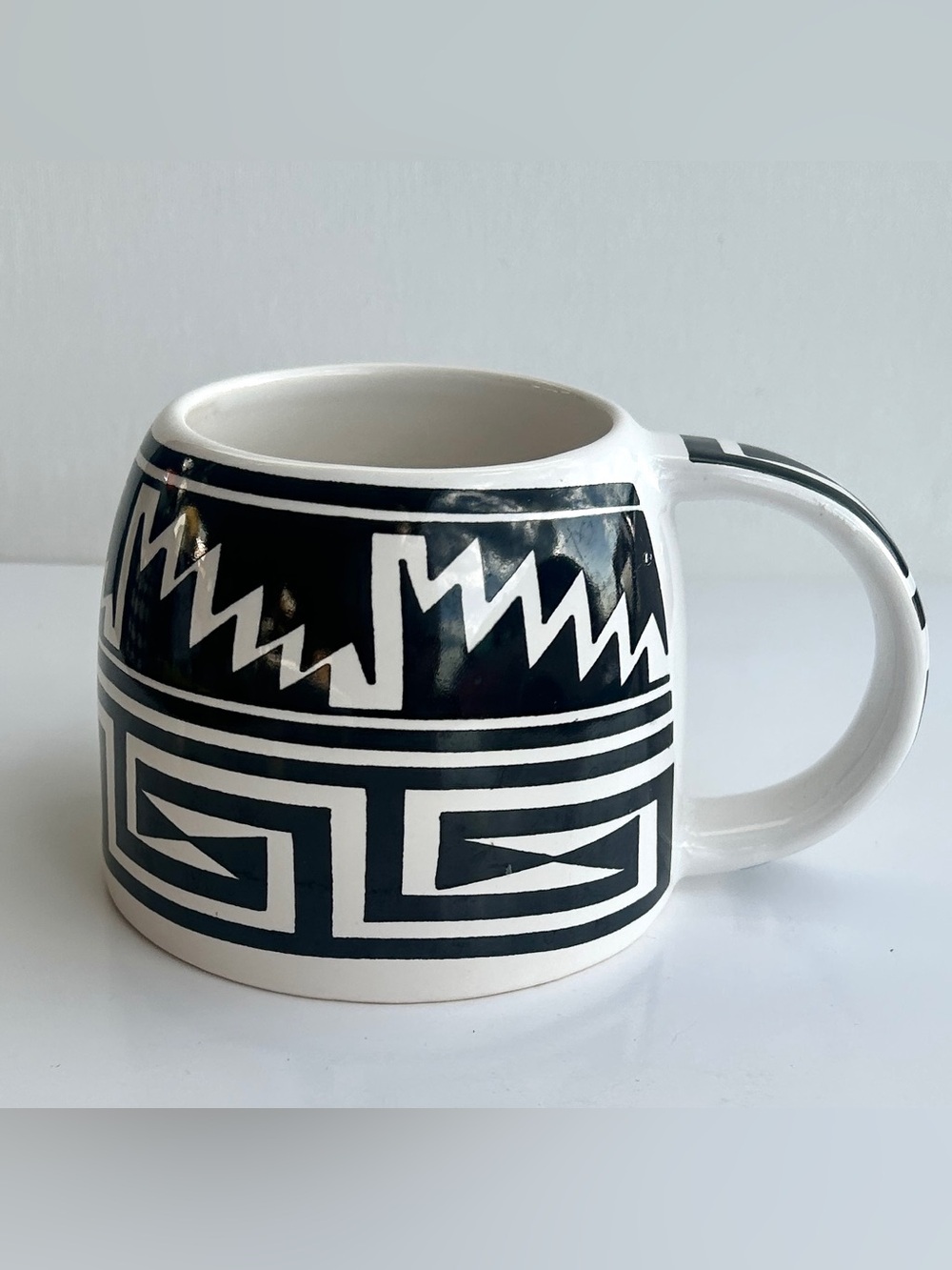 The Treasure Chest Southwestern Tribal Coffee Mug Las Cruces NM VTG 1998